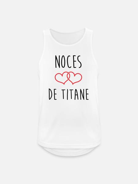 Titanium-Hochzeit 72 Jahre Ehe - Männer Tank Top atmungsaktiv - Weiß