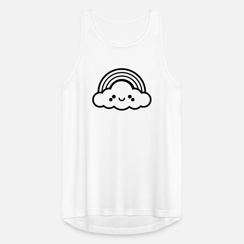 Regenbogen Männer Tank Top atmungsaktiv