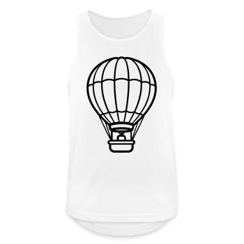 ballon - Débardeur respirant Homme - blanc - Devant - Nick (188cm)