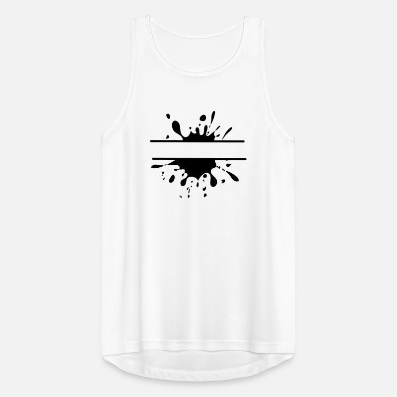 Mud Run Splash – Anpassbares Design Männer Tank Top atmungsaktiv
