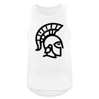 Spartan - Men's Breathable Tank Top - white - Front - Nick (188cm)
