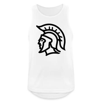 Spartan - Men's Breathable Tank Top - white - Front - Nick (188cm)