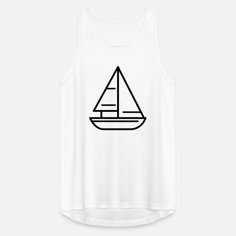 Segelschiff Männer Tank Top atmungsaktiv