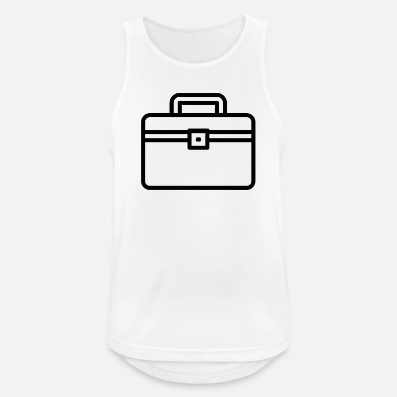 Toolbox - Men's Breathable Tank Top - white
