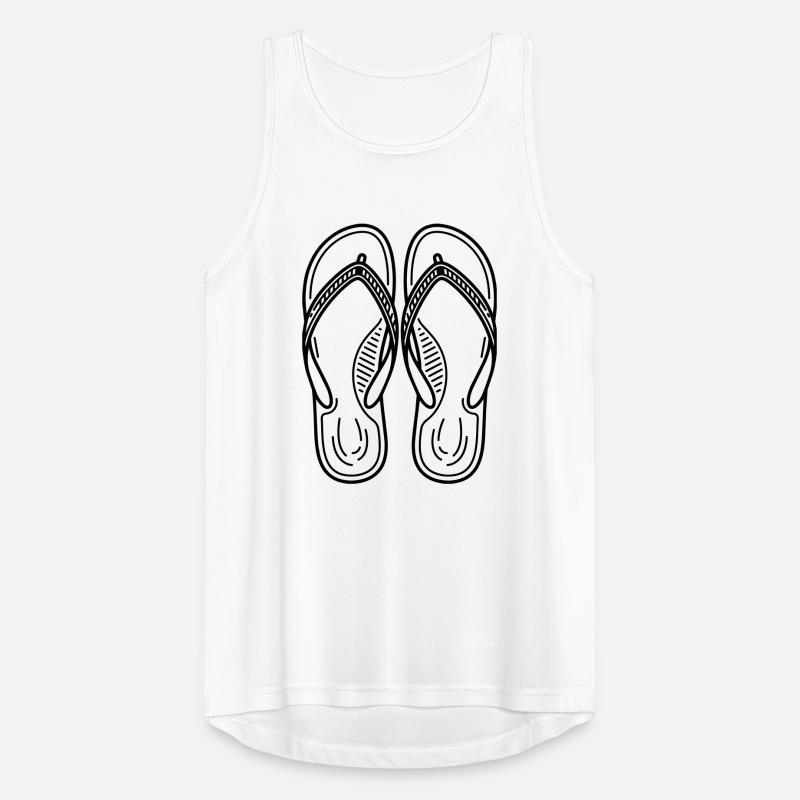 Summer Flip Flops Men's Breathable Tank Top