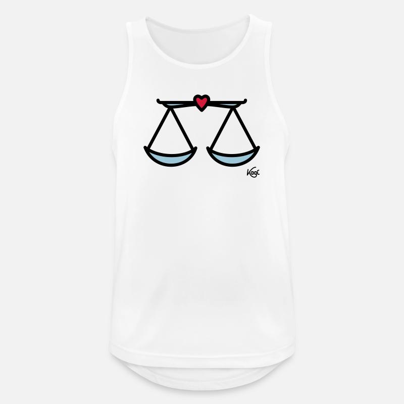 Large scale - Men's Breathable Tank Top - white
