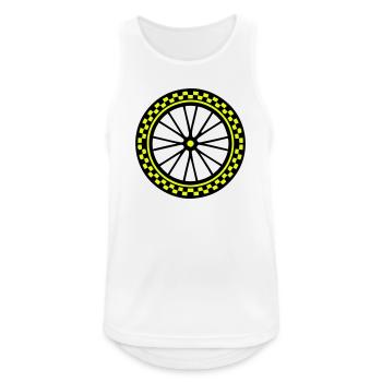 Bicycle Balance Bike Image - Débardeur respirant Homme - blanc - Devant - Nick (188cm)
