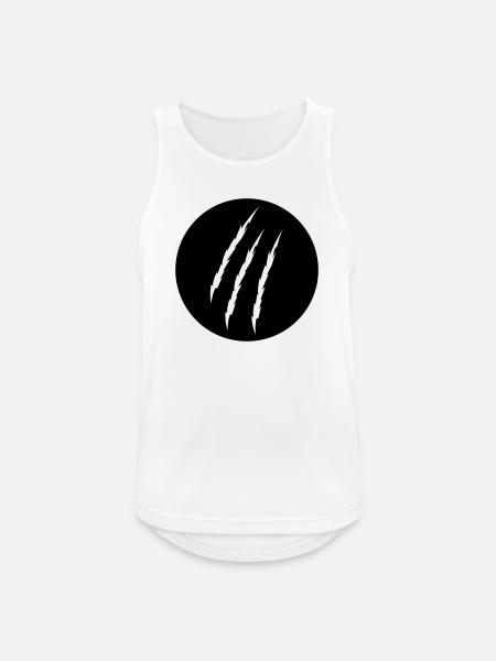 claw - Men's Breathable Tank Top - white