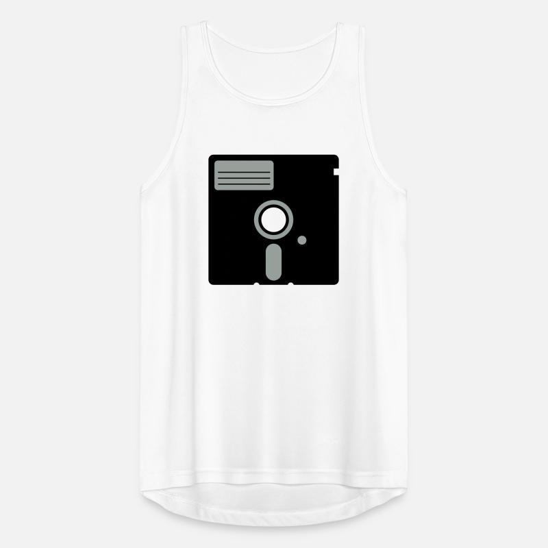 retro floppy disk Débardeur respirant Homme
