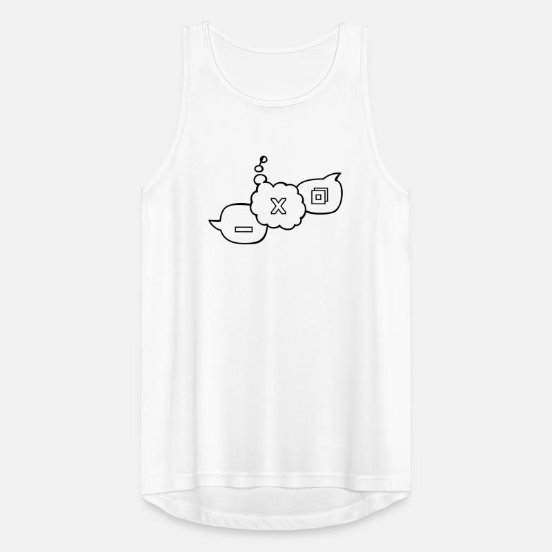 Computer speech bubbles Men's Breathable Tank Top