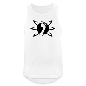 Celebrate Barefoot - Celebrate Barefoot 2 - Men's Breathable Tank Top - white - Front - Nick (188cm)
