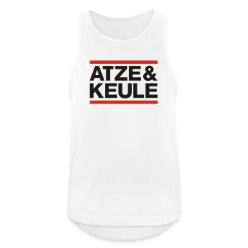 theorems and club- - Men's Breathable Tank Top - white - Front - Nick (188cm)