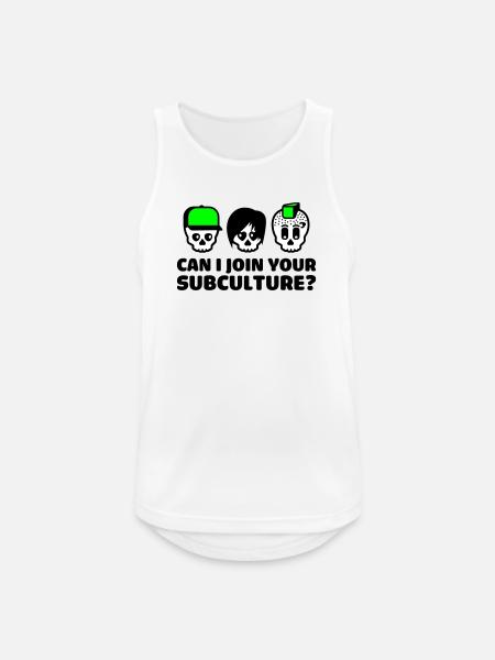 subculture - Men's Breathable Tank Top - white