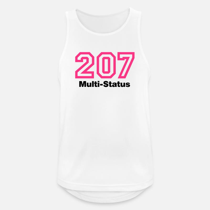 Error 207 | Fehler | Errormessage - Men's Breathable Tank Top - white