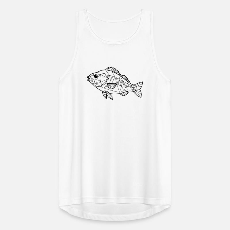 Geometric Perch Low Poly Men's Breathable Tank Top