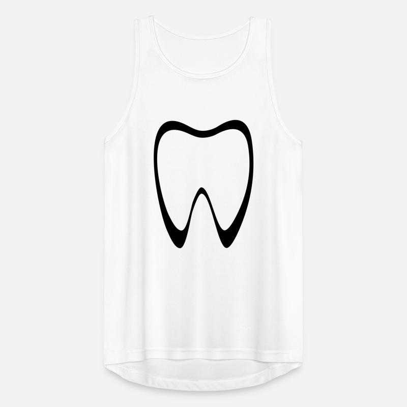 Zahn Männer Tank Top atmungsaktiv