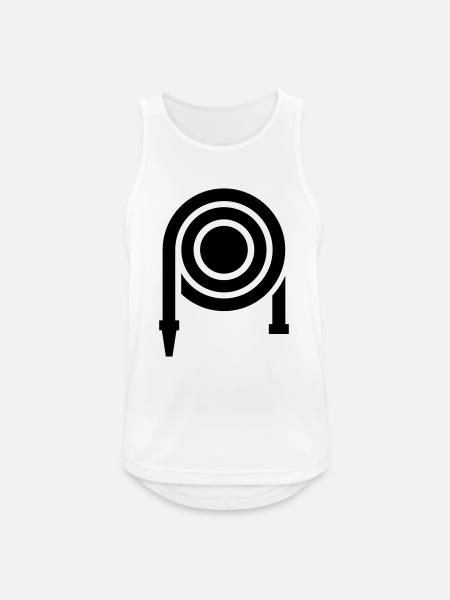 Fire hose - Men's Breathable Tank Top - white