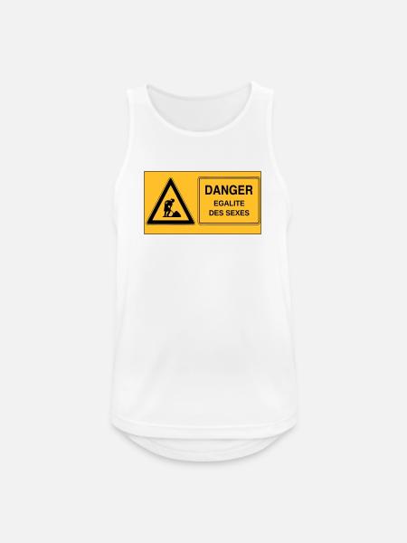Gender equality - Men's Breathable Tank Top - white