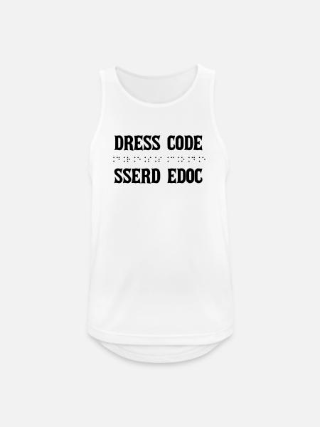 Code Mode Inspiration - Débardeur respirant Homme - blanc