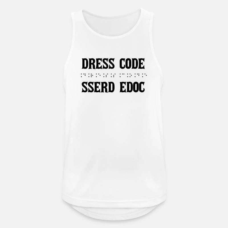 Code Mode Inspiration - Débardeur respirant Homme - blanc