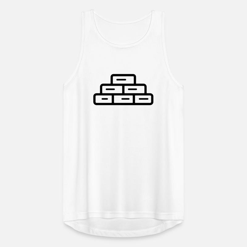 brick Men's Breathable Tank Top
