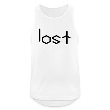 mustard gas - Men's Breathable Tank Top - white - Front - Nick (188cm)