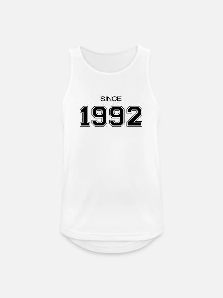 Birthday Gift 1992 - Men's Breathable Tank Top - white