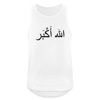 Allah Akbar - Men's Breathable Tank Top - white - Front - Nick (188cm)