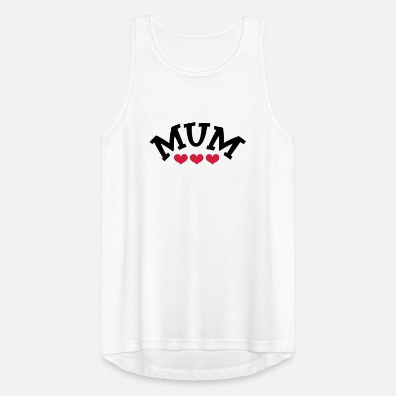 Mama / Muttertag Männer Tank Top atmungsaktiv