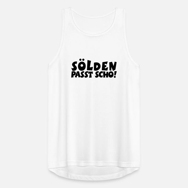 Sölden Passt Scho! Männer Tank Top atmungsaktiv