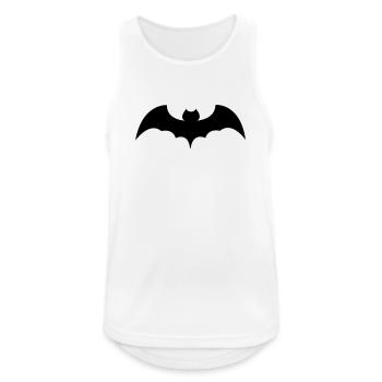 chauve-souris - Débardeur respirant Homme - blanc - Devant - Nick (188cm)