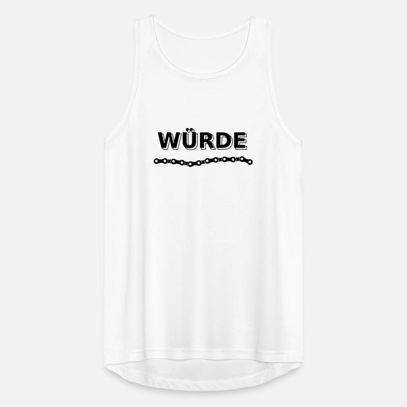 Dignity Would Bicycle Chain Men's Breathable Tank Top