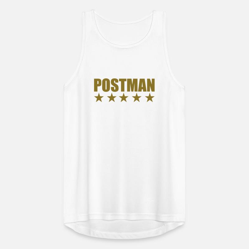 Five-star postman, professional postman Men's Breathable Tank Top