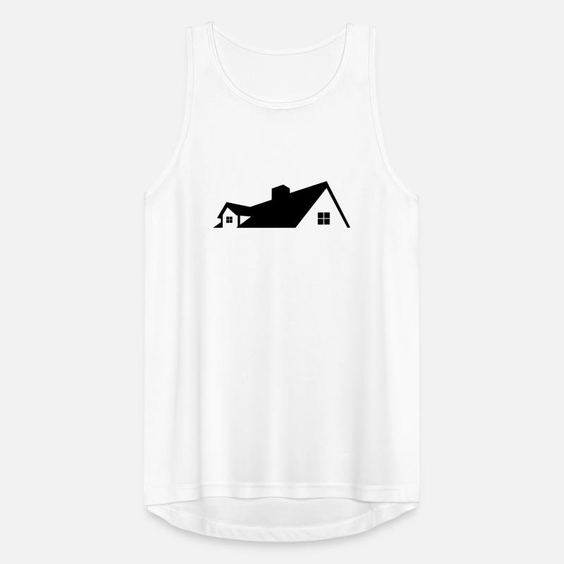 Logo maison logo simple Débardeur respirant Homme