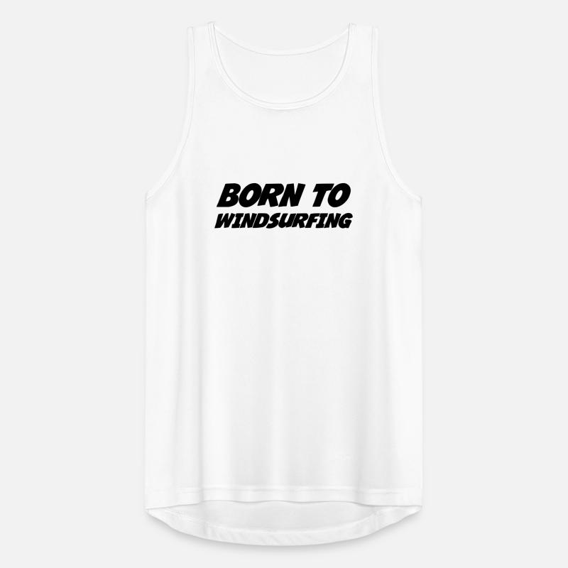 Windsurf Windsurfing Windsurfen Planche à voile Men's Breathable Tank Top