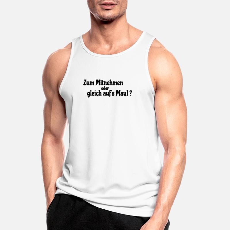 Mitnehmen oder gleich Männer Tank Top atmungsaktiv