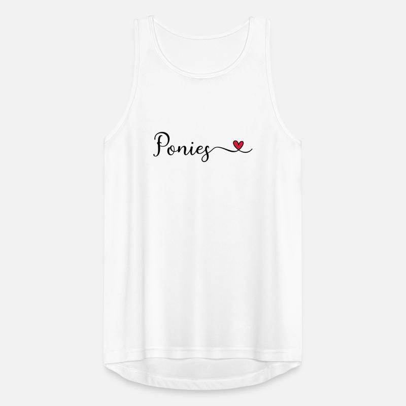 Ponies Men's Breathable Tank Top