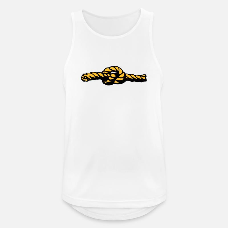 Node - Men's Breathable Tank Top - white