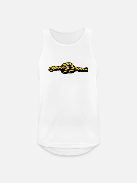 Node - Men's Breathable Tank Top - white