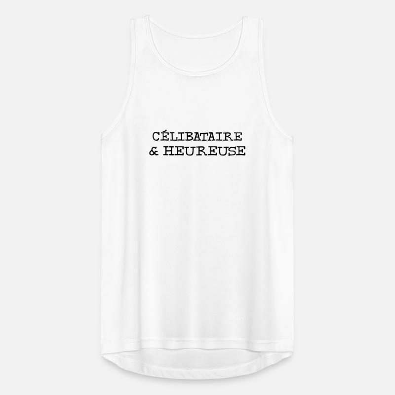 Célibataire & Heureuse Débardeur respirant Homme