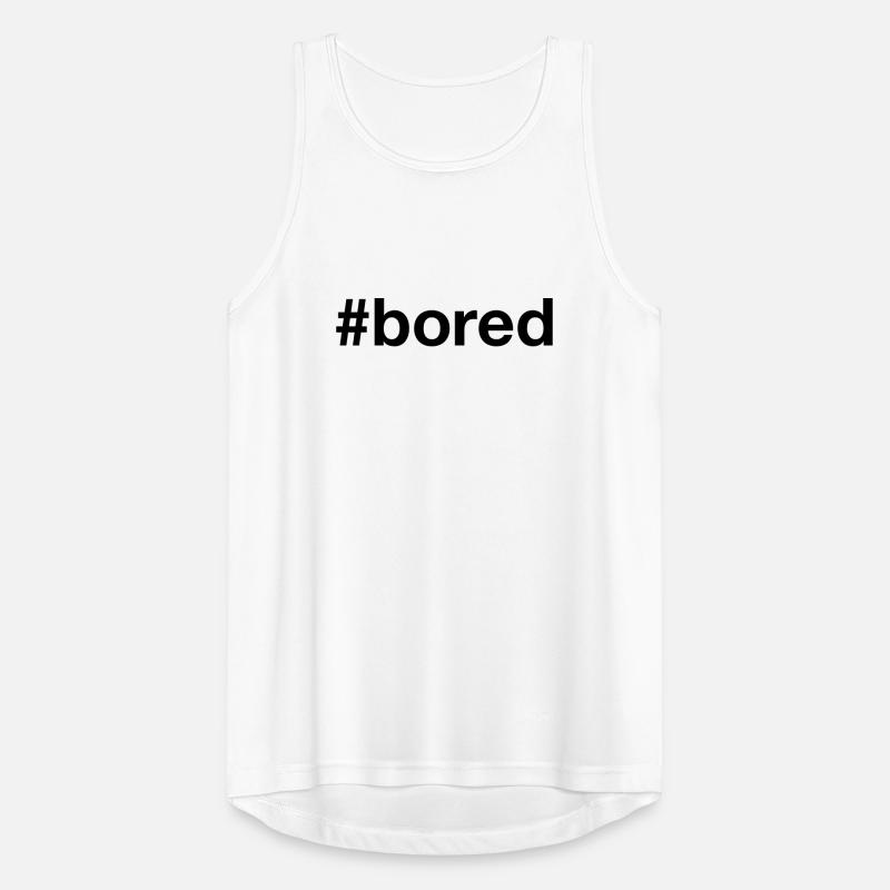 BORED Hashtag Boredom Men's Breathable Tank Top