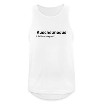 Cuddle mode - Men's Breathable Tank Top - white - Front - Nick (188cm)