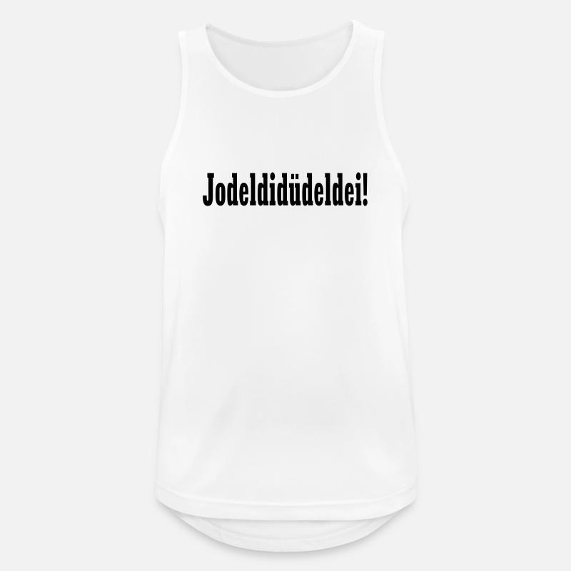 jodeldidüdeldei - Men's Breathable Tank Top - white