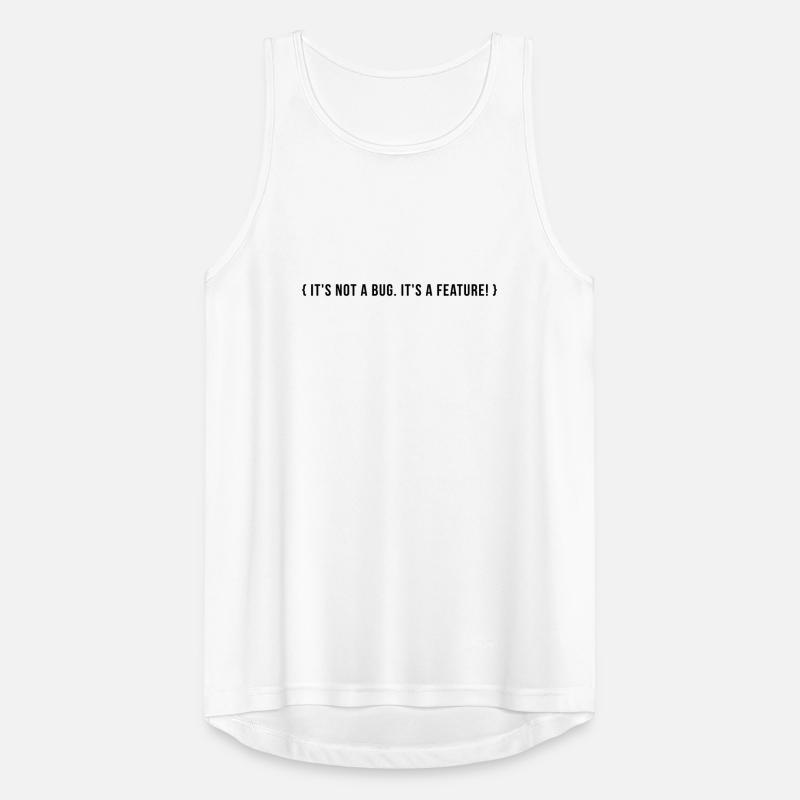 It's not a bug. It's a feature. Men's Breathable Tank Top