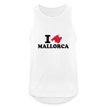 Mallorca - Men's Breathable Tank Top - white - Front - Nick (188cm)
