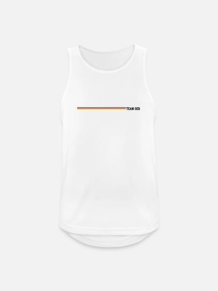 Équipe Allemagne - Débardeur respirant Homme - blanc
