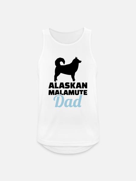 Alaskan Malamute - Men's Breathable Tank Top - white