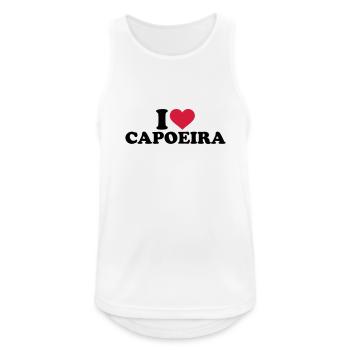 Capoeira - Débardeur respirant Homme - blanc - Devant - Nick (188cm)