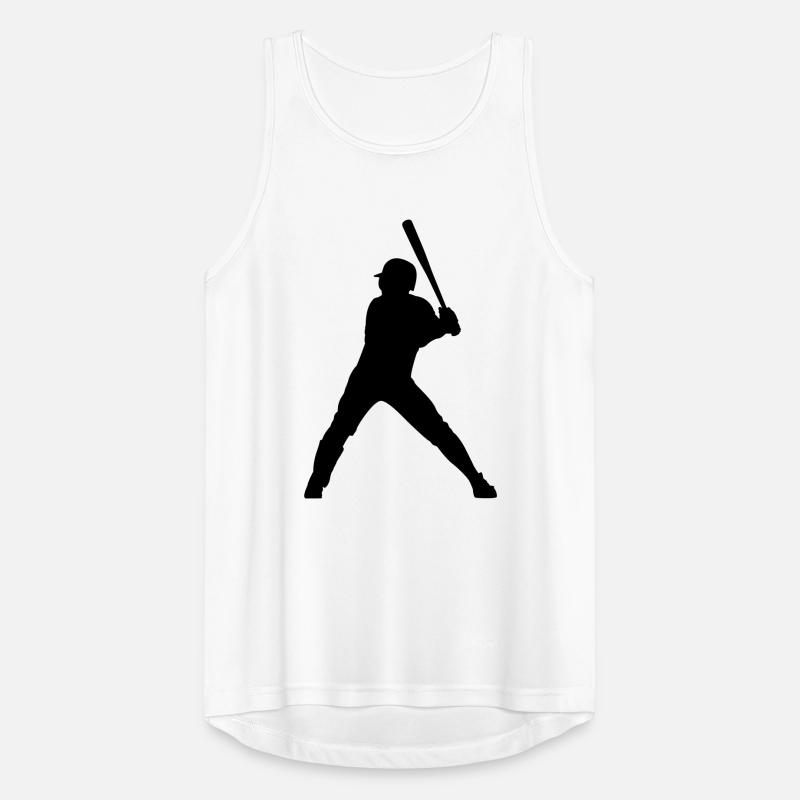 Baseball player batter gift Men's Breathable Tank Top