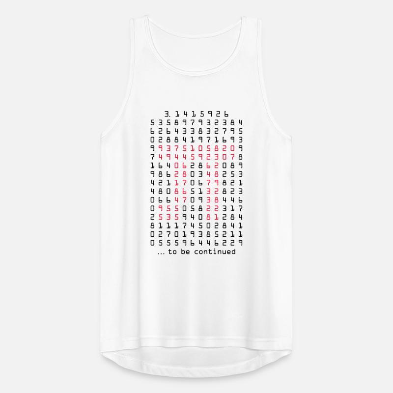 pi - 3.14159265 - nerd - mathématiques Débardeur respirant Homme
